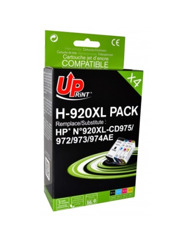 PACK HP 920 - 4 CARTOUCHES